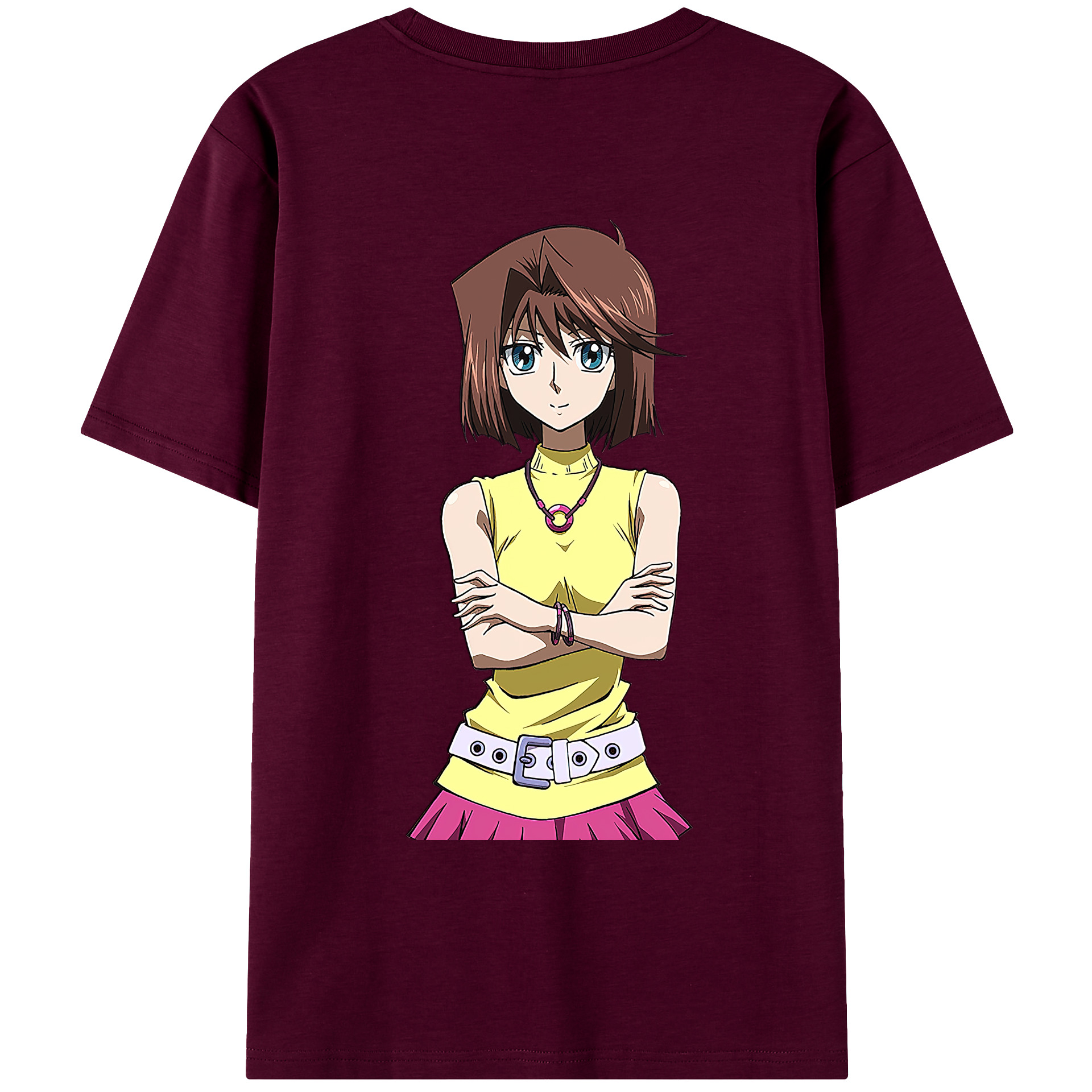 遊☆戯☆王 Yu-Gi-Oh! レディース半袖Tシャツ(バックプリント)